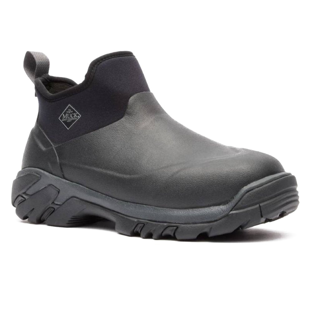 Muck Woody Pull-On Waterproof Sport Soft Toe Black Ankle Boot WDSA001