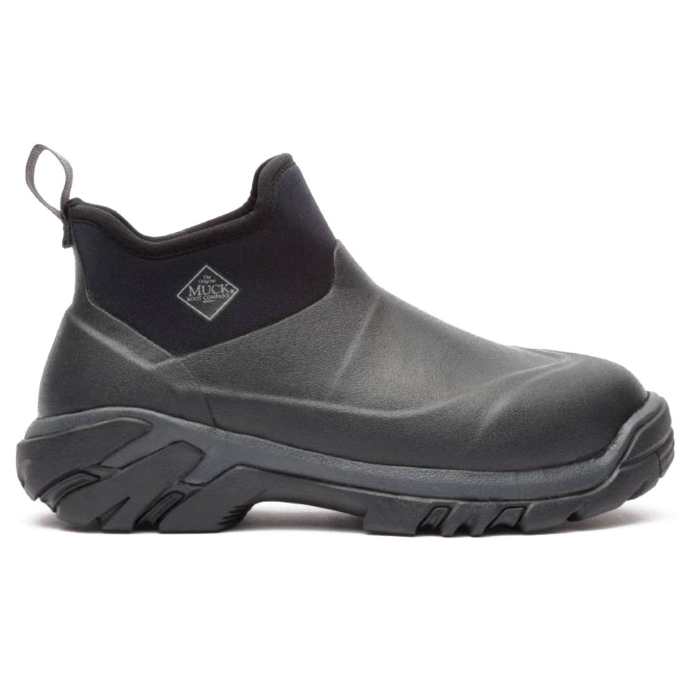 Muck Woody Pull-On Waterproof Sport Soft Toe Black Ankle Boot WDSA001