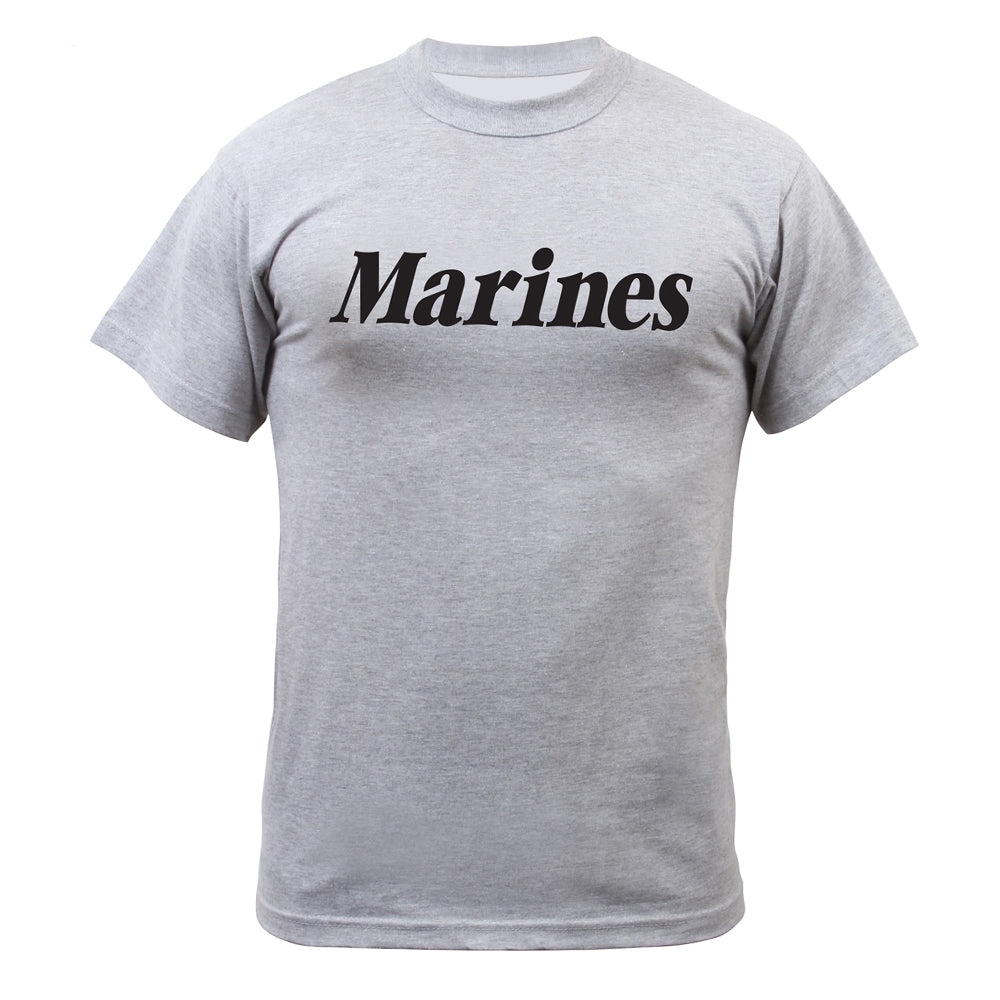 Rothco Gray Marines Pt T-Shirt - 6032