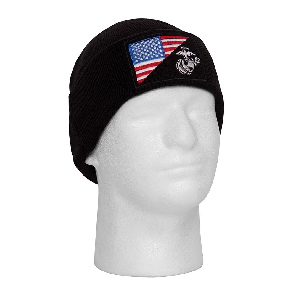 Rothco USMC US Flag Watch Cap - 5498