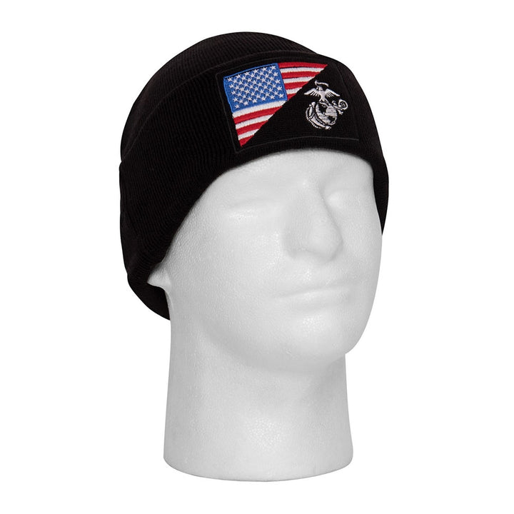 Rothco USMC US Flag Watch Cap - 5498