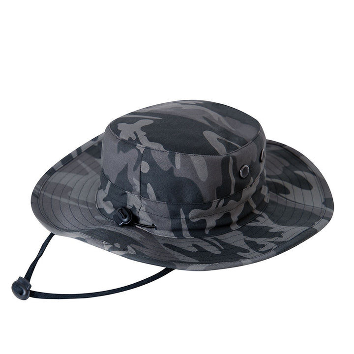 Rothco Black Camo Adjustable Boonie 52561