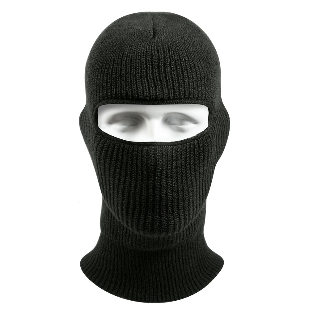 Rothco Black Wintuck One Hole Face Mask - 5515