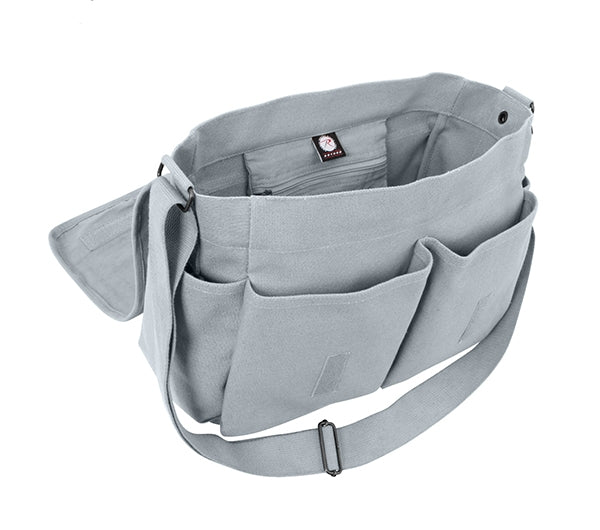 Rothco Grey Vintage Messenger Bag - 8172