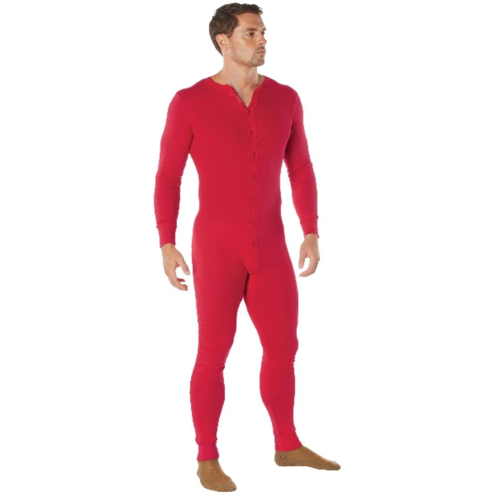 Rothco Red Long John Union Suit - 6453