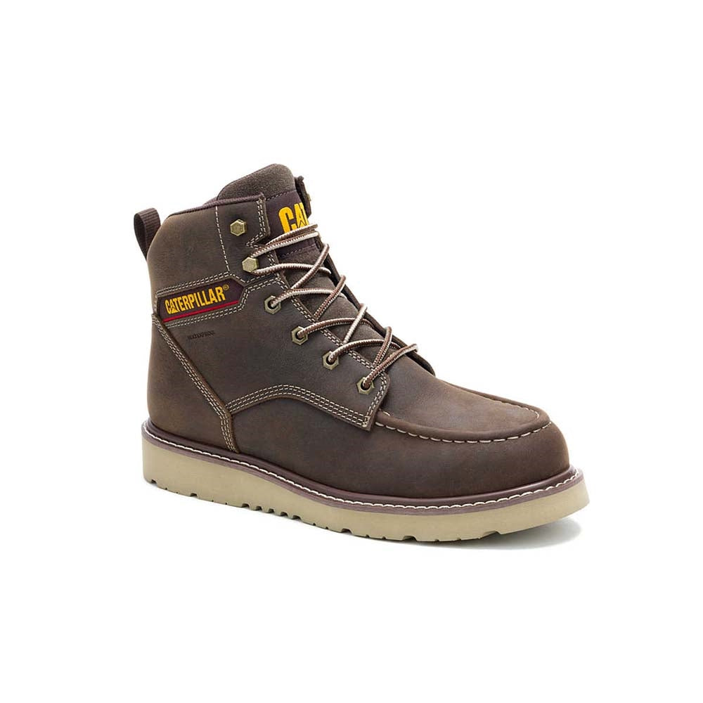 Caterpillar Reclaimer Wedge Waterproof Steel Toe Slip Resistant Safety Work Boot P91834