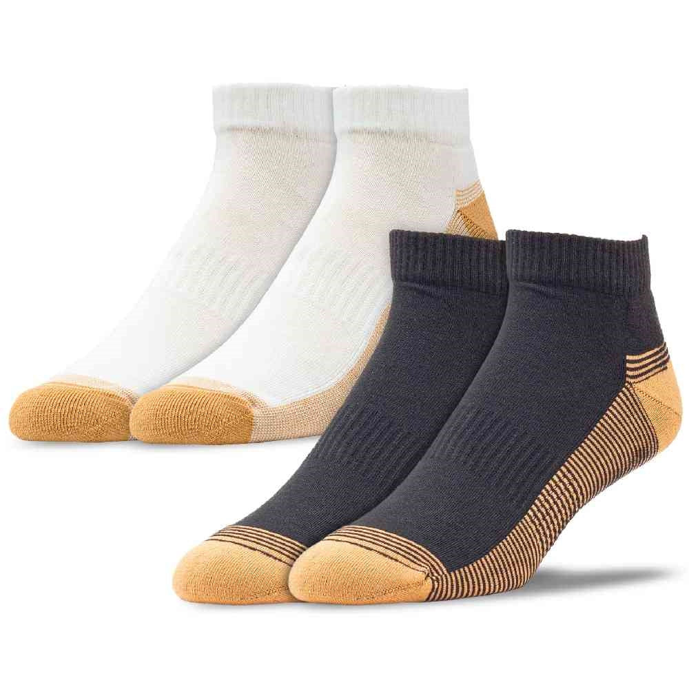 Railroad Copper Infused Quarter Socks 4001