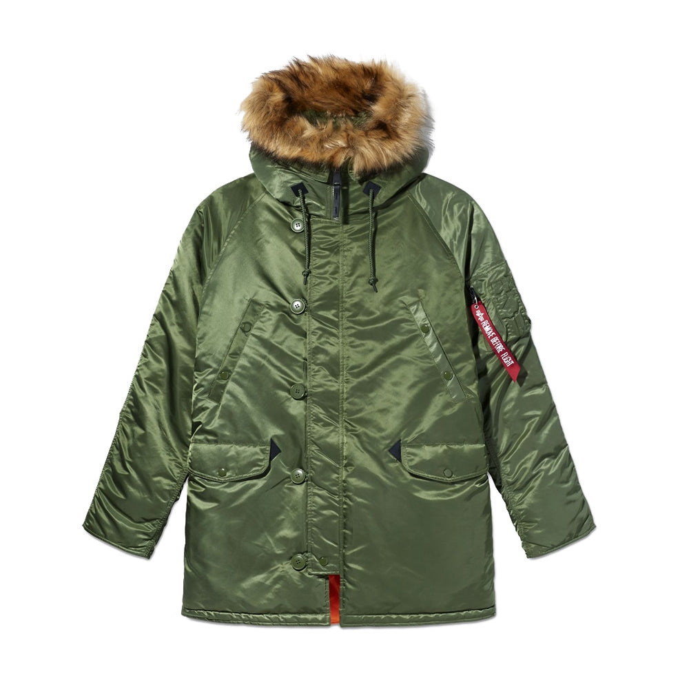 Alpha Industries N-3B Slim Fit Parka - MJN31210C1