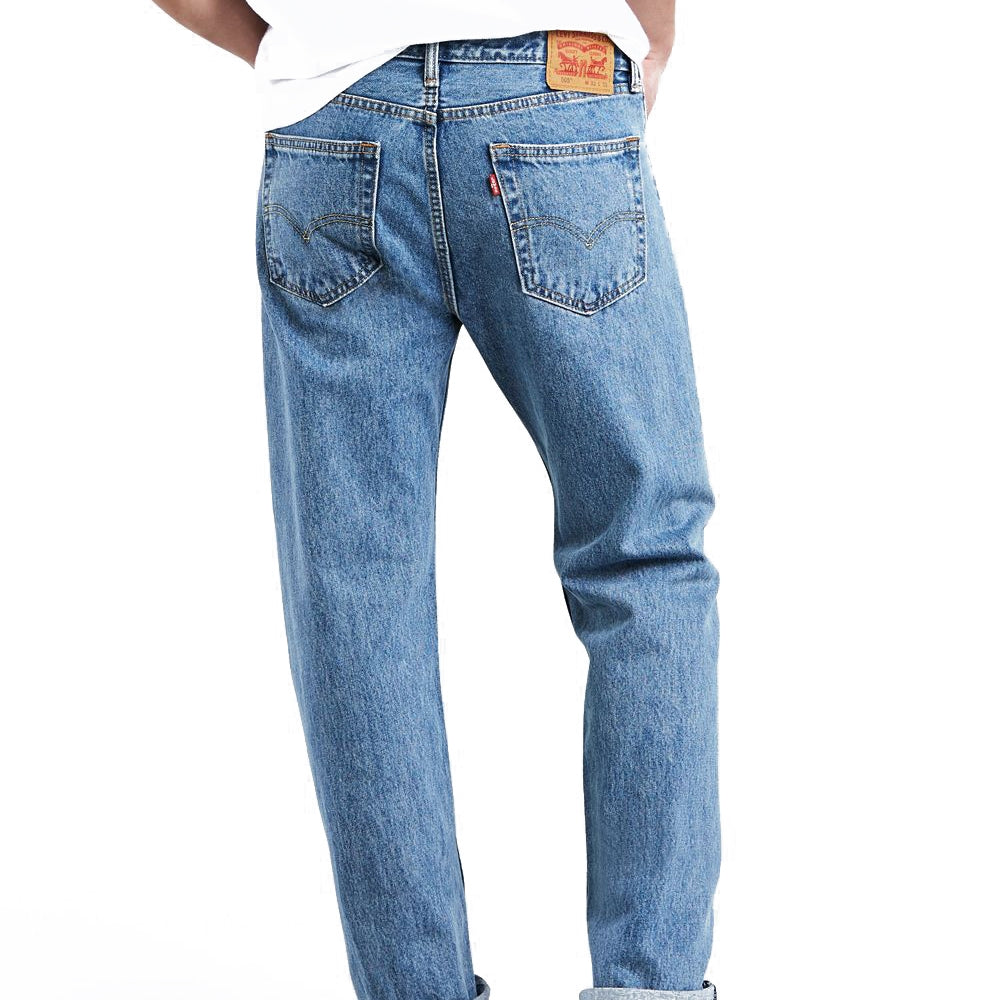 Levis 505 Light Stonewash Jeans - 505-4834