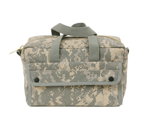 Rothco Brass Zipper Digital Camo Mechanic Tool Bag - 91920