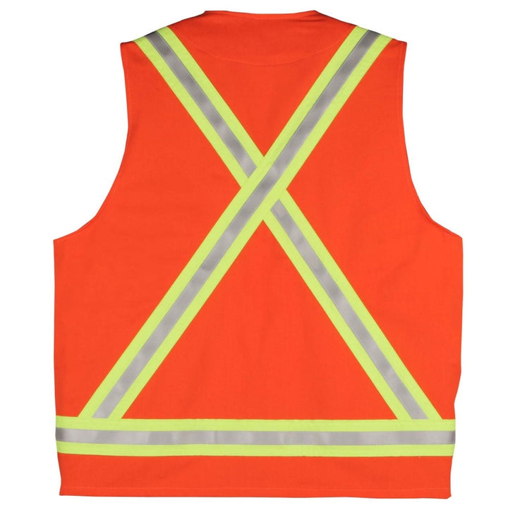 Big Bill Unlined FR Vest with Reflective Material A624US9