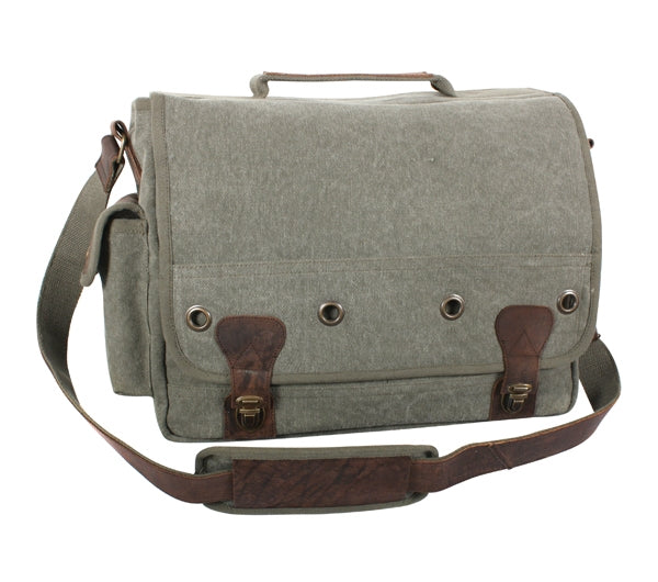 Rothco Olive Drab Canvas Trailblazer Laptop Bag - 9239