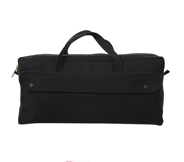 Rothco Jumbo Canvas Tool Bag With Brass Zipper - 8150