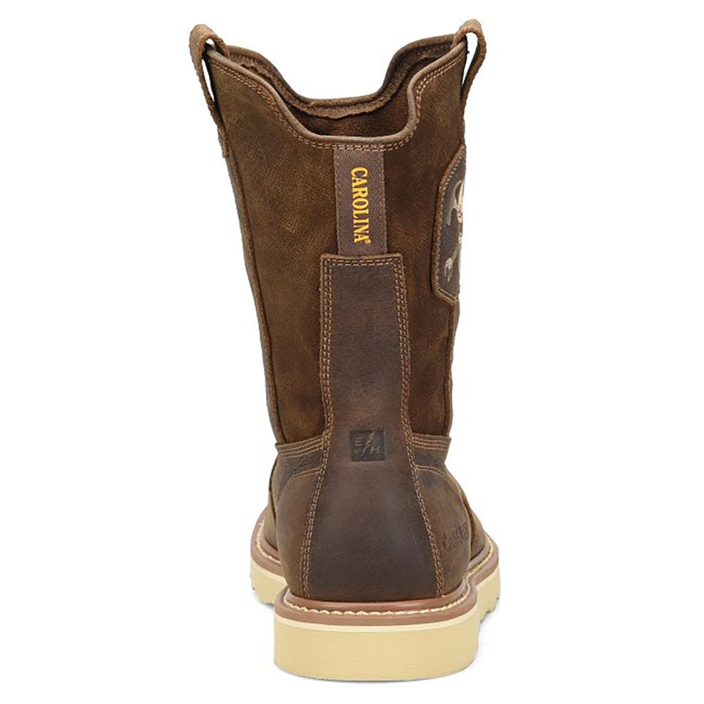 Carolina Flatiron Moc Toe Wedge Ranch Wellington Work Boot CA7044
