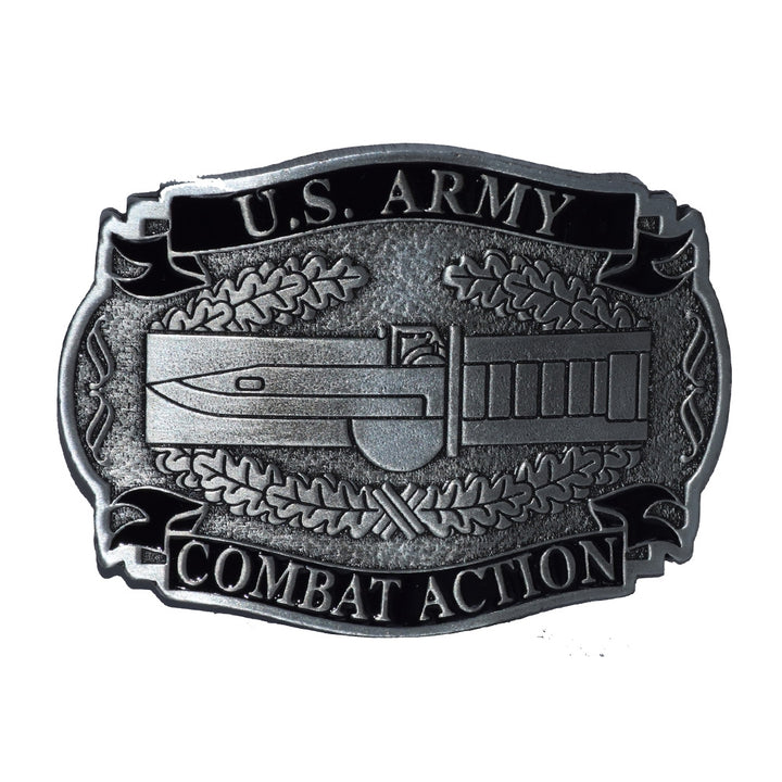 US Army Combat Action Badge Cab Belt Buckle - B0118