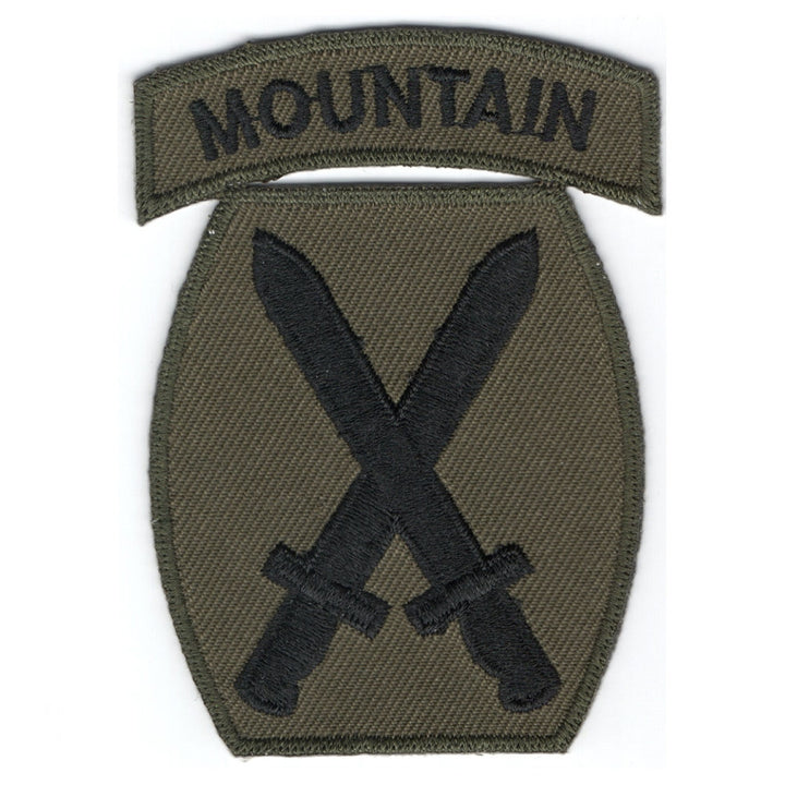 U.S. Army 10th Mountain Infantry Division Patch PM0779