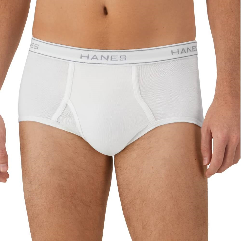Hanes 6 Pack White  Briefs Underwear - 2252P6