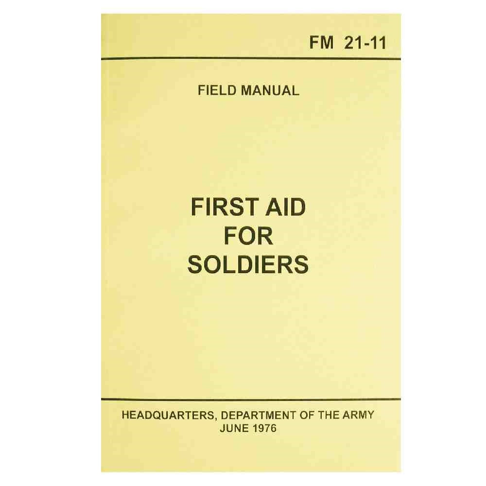 First Aid For Soldiers Manual 14003