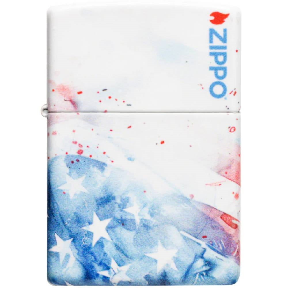 Zippo Watercolor Flag Design Lighter - 47209