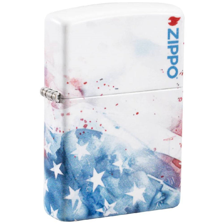 Zippo Watercolor Flag Design Lighter - 47209