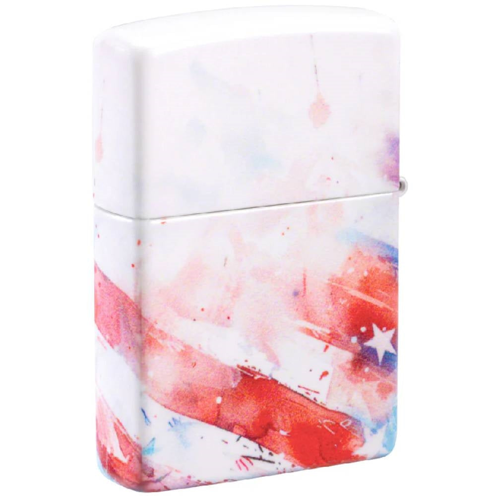 Zippo Watercolor Flag Design Lighter - 47209