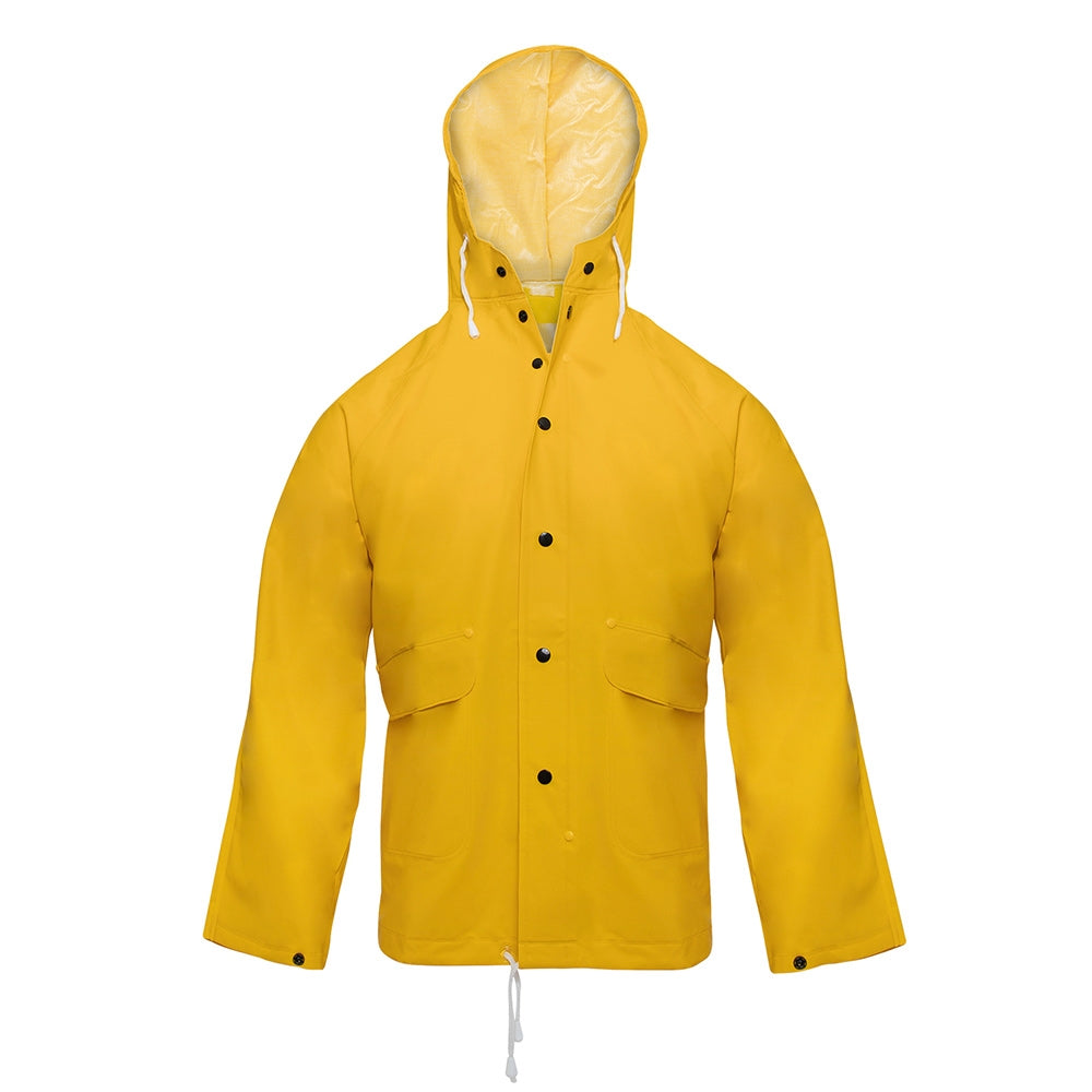 Rothco Yellow Pvc Rain Jacket - 3614