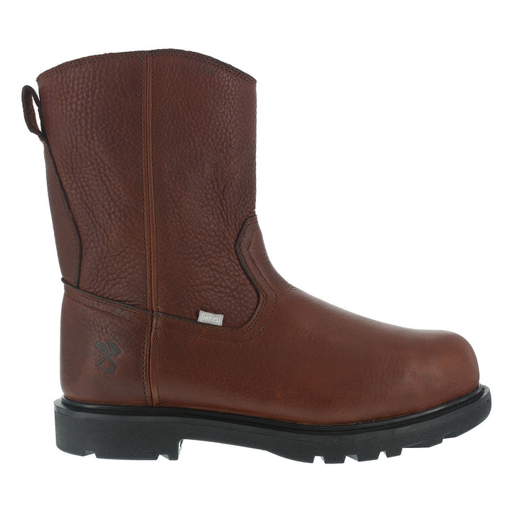 Iron Age Hauler Composite Toe Wellington with Flex Met Internal Met Guard and Side Zipper Work Boot IA0195