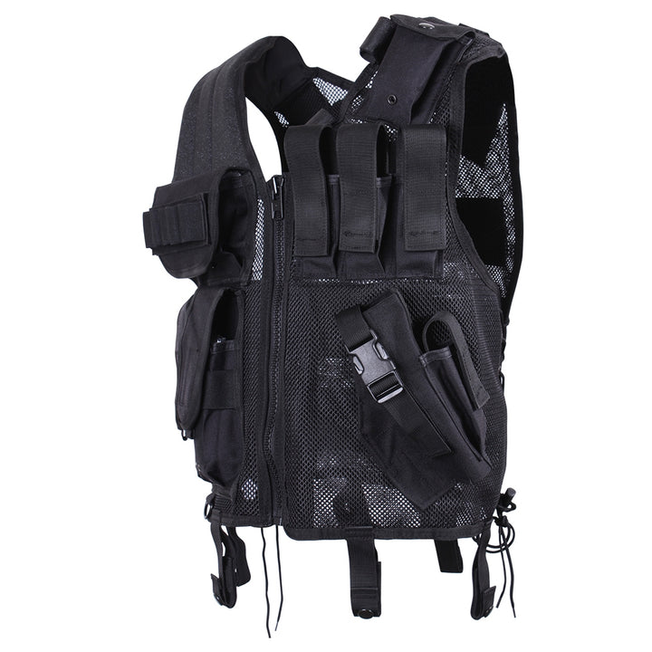 Rothco Black Quick Draw Tactical Vest - 6594