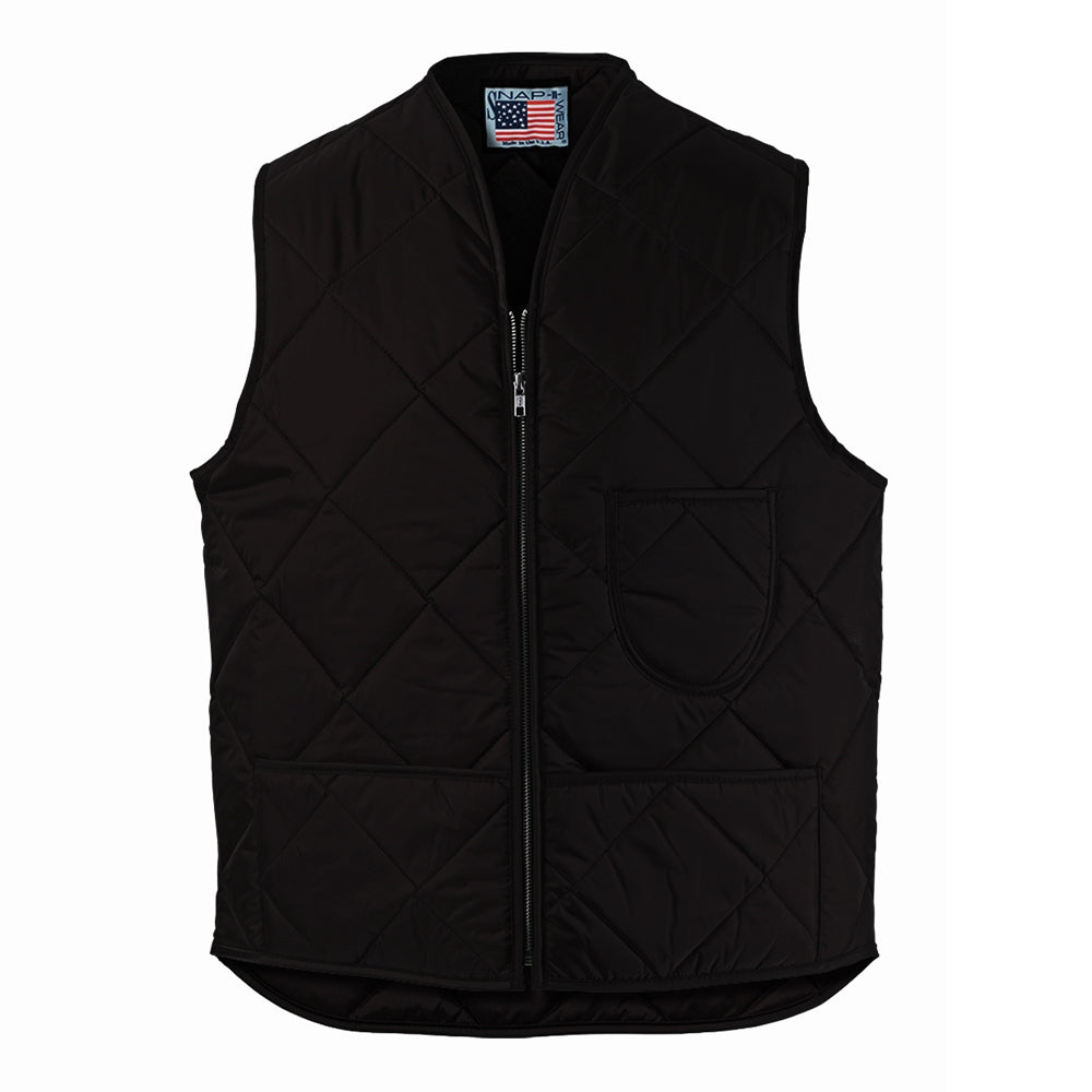Snap N Wear Quilted Nylon Vest with Kidney Flap - 300