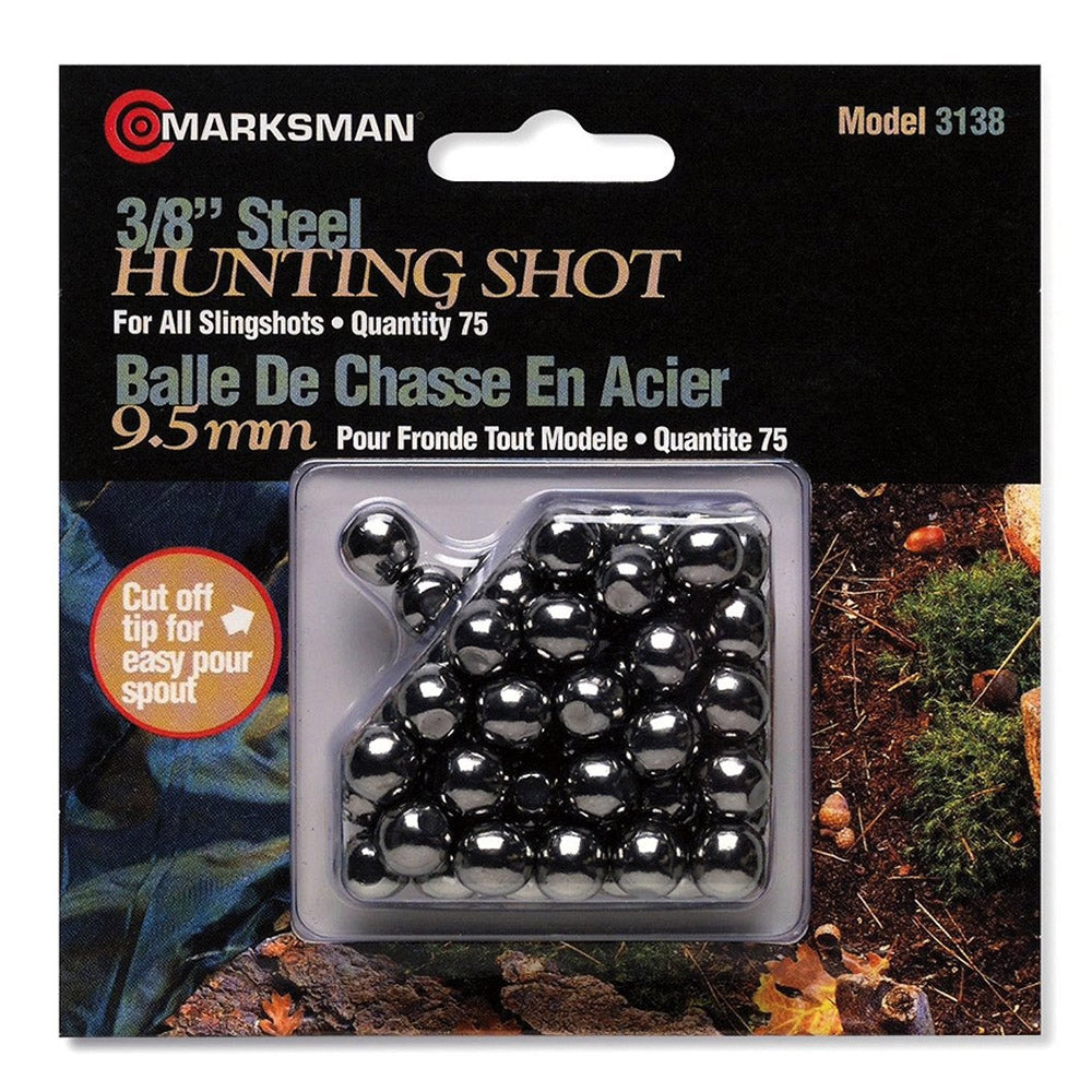 Marksman Slingshot Ammo Steel Shot - 3138