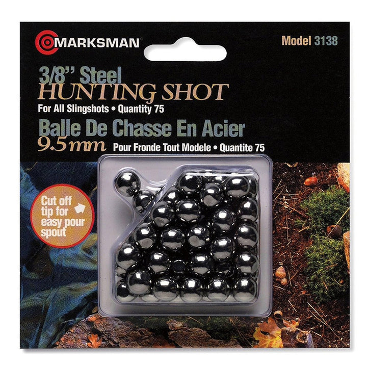 Marksman Slingshot Ammo Steel Shot - 3138