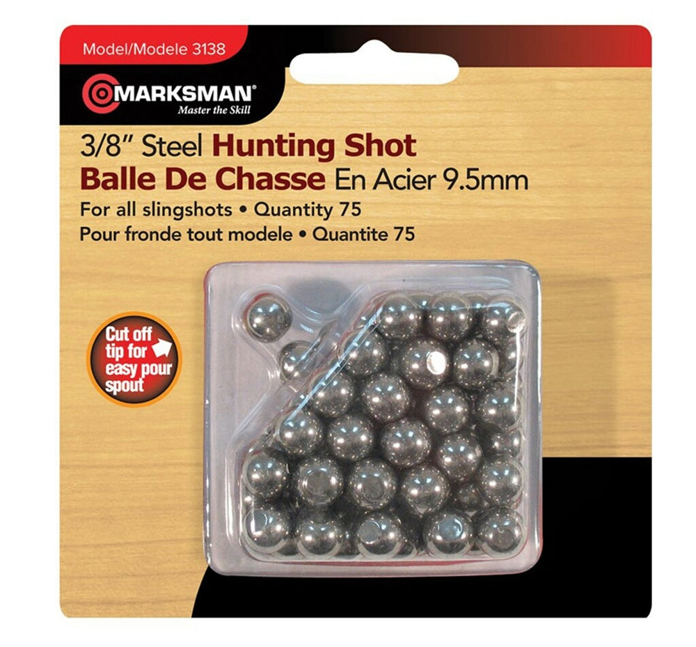 Marksman Slingshot Ammo Steel Shot - 3138