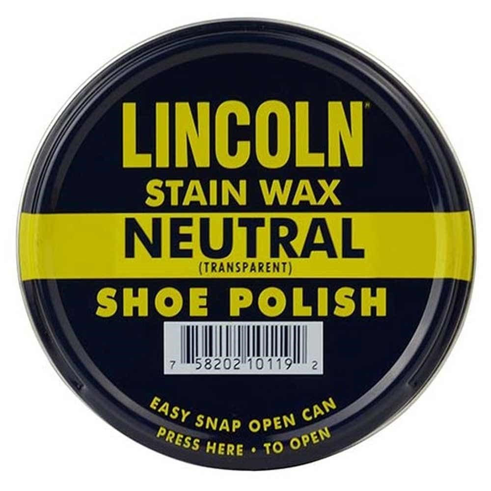 Lincoln Neutral Stain Wax Shoe Polish - 20110