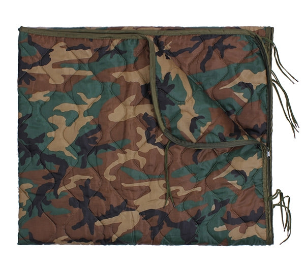 Rothco 88476 Poncho Liner With Zipper