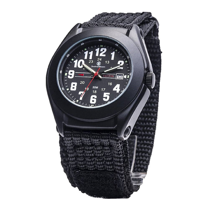 Smith &amp; Wesson Tactical Black Face Watch SWW-W-HF12BT