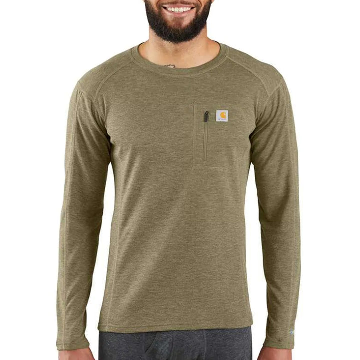 Carhartt Base Force Zip Pocket Crew Top - MBL119