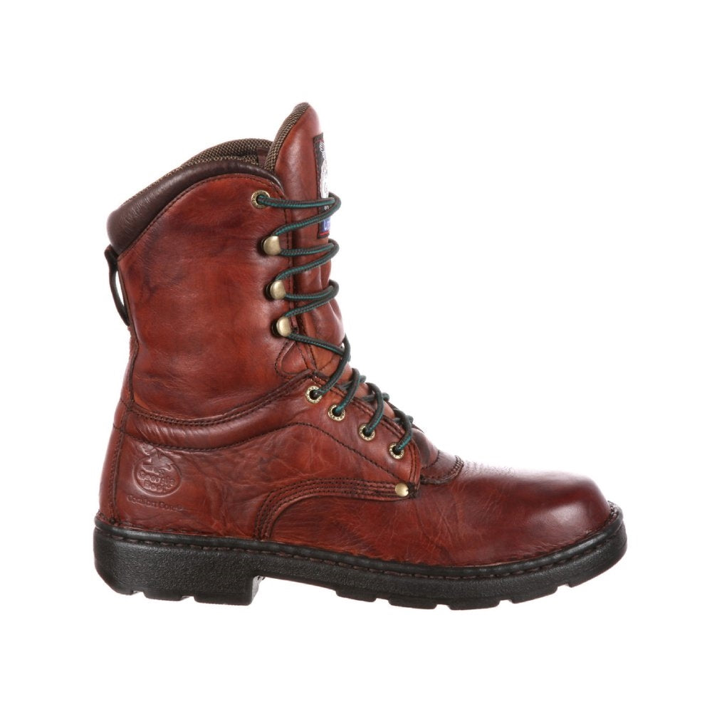 Georgia Eagle Light Slip Resistant Lace Up Steel Toe Work Boot G8083