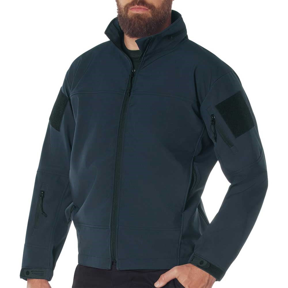 Midnight Navy Blue Lightweight Soft Shell Jacket 52620