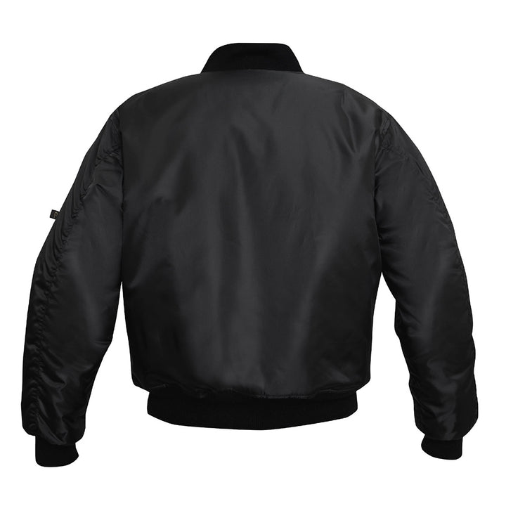 Rothco Black Nasa MA-1 Flight Jacket - 7328