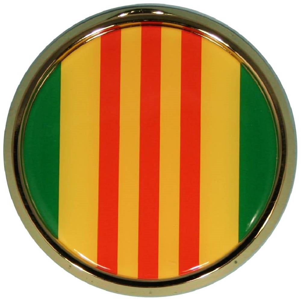 Vietnam Campaign Ribbon Auto Emblem AC-13