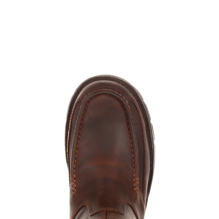 Georgia Athens Slip Resistant Pull On Moc toe Work Boot GB00226
