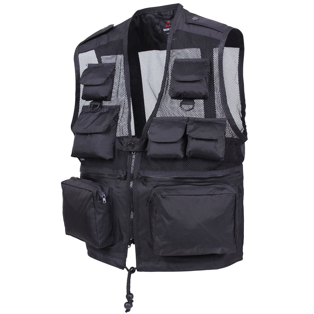 Rothco Black Recon Vest - 6484
