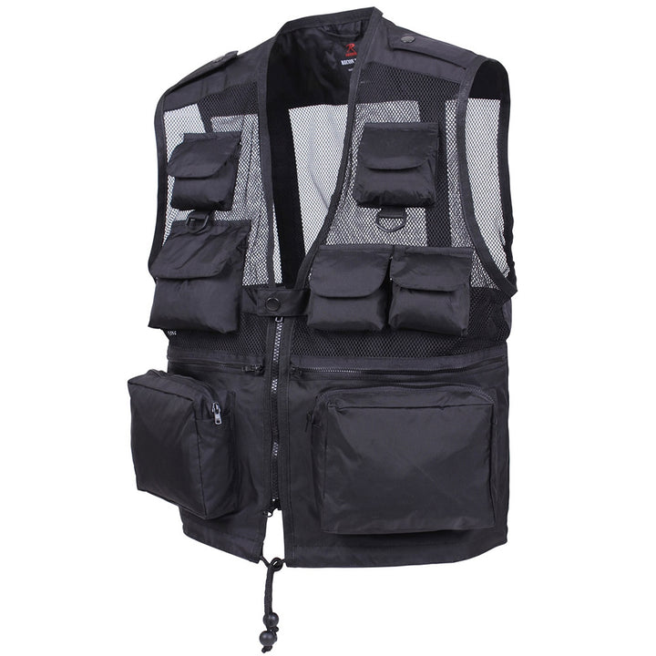 Rothco Black Recon Vest - 6484