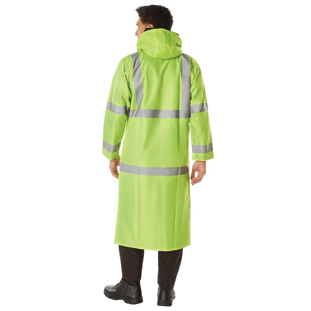 Rothco 3905 Hooded Reflective Rain Parka