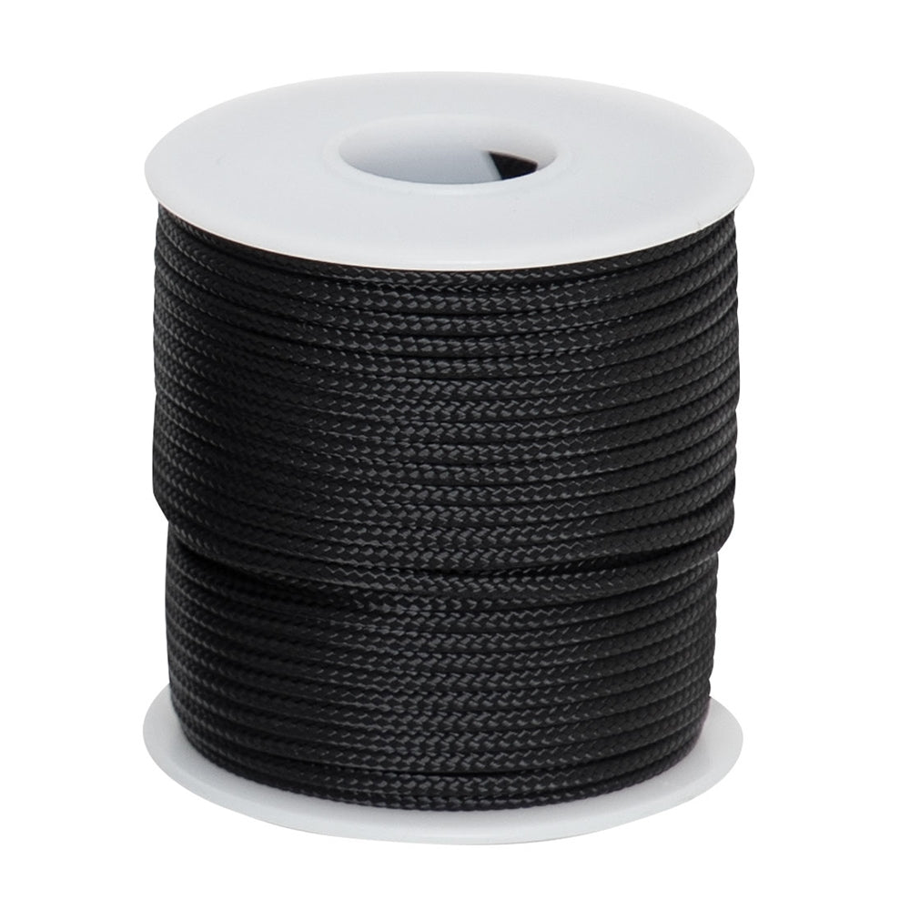 Rothco Black Micro Cord 100ft Spool - 85