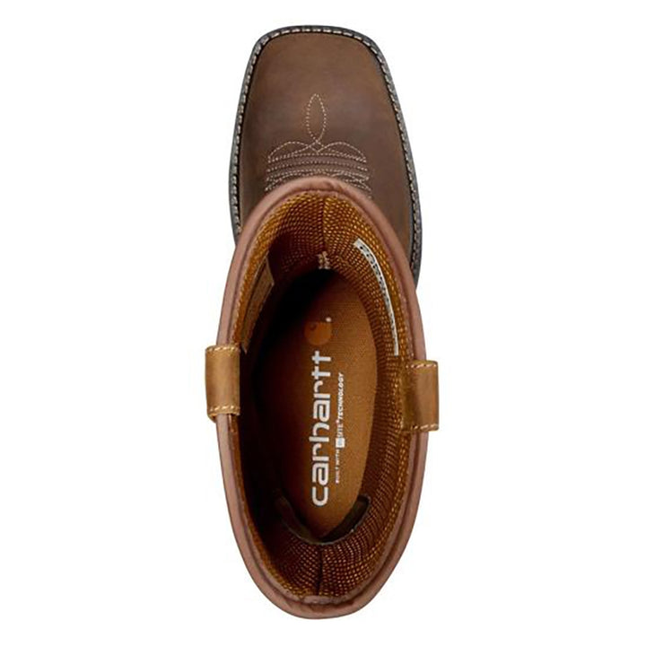 Carhartt Montana Steel Square Toe Water Resistant Pull On Wellington Work Boot FQ1284-M