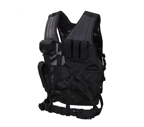 Rothco Oversized Cross Draw Molle Tactical Vest - 66491