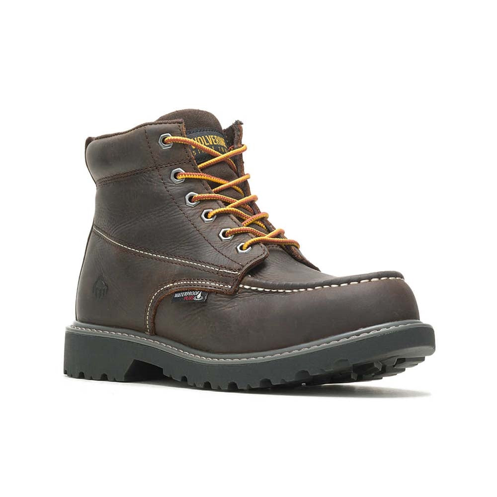 Wolverine Floorhand Moc Toe Waterproof Steel Toe Work Boot W221048