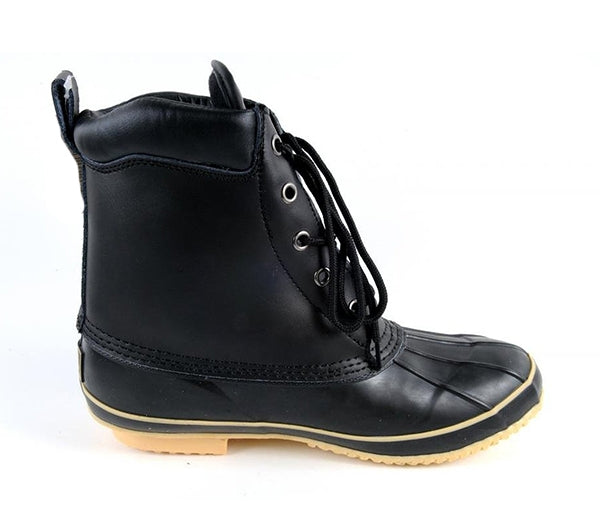 Zig-Zag Black Duck Snow Boots - 7241