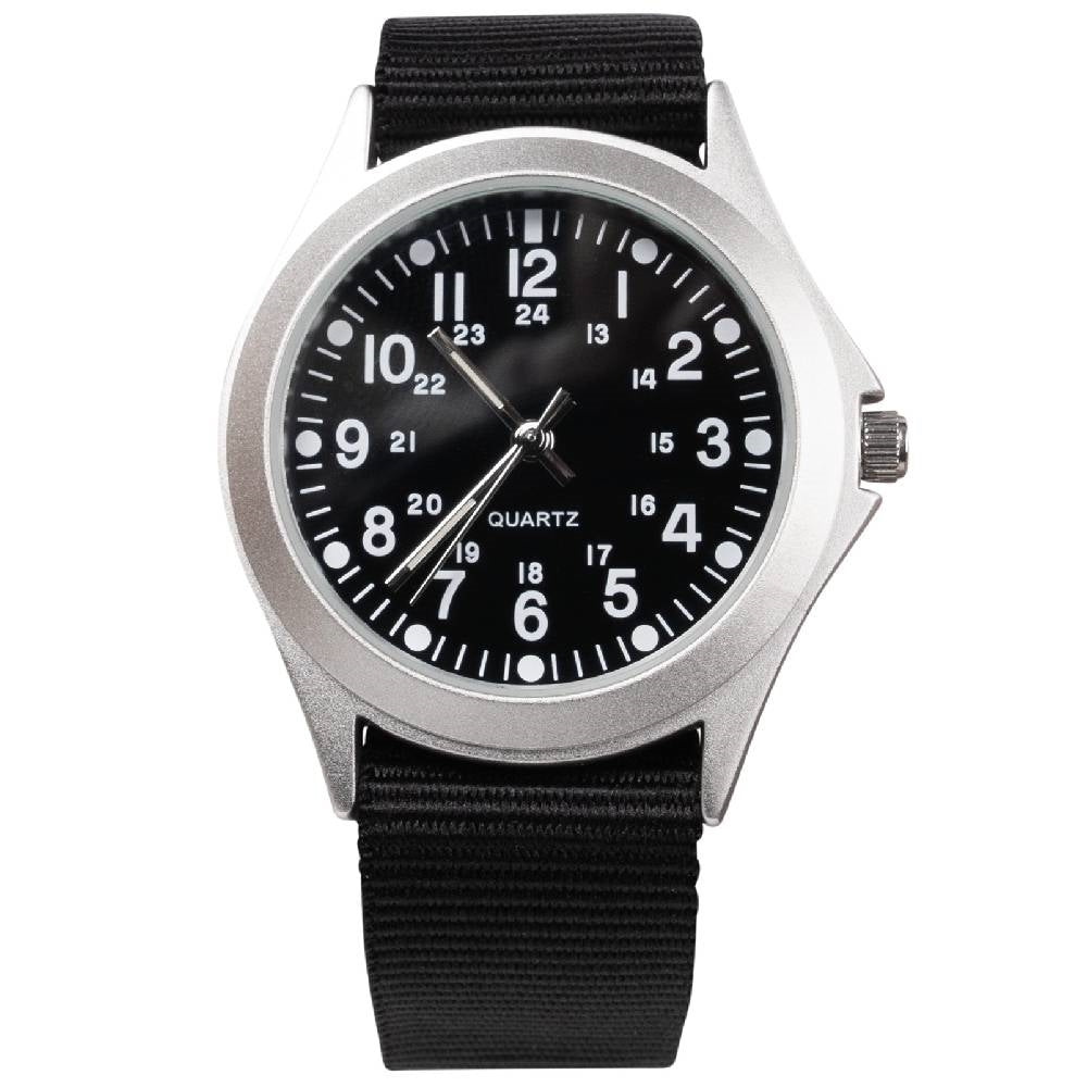 Rothco Black Military Style Quartz Watch 4427
